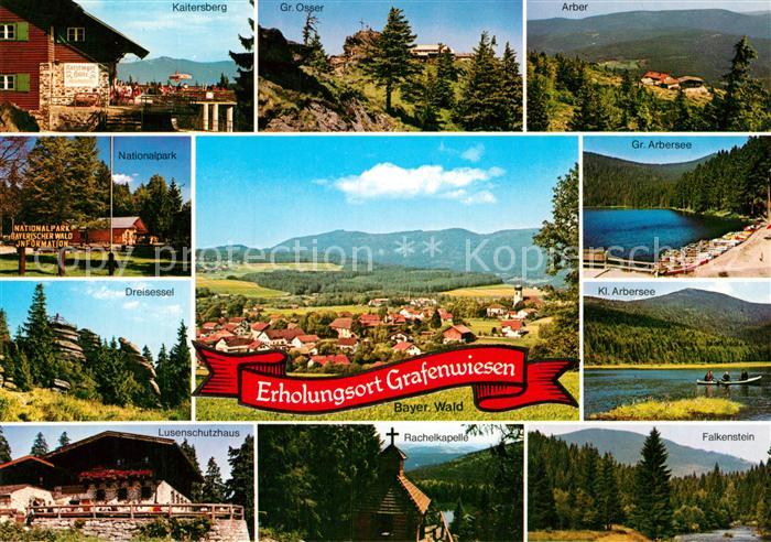 Grafenwiesen Kaitersberg Arber Falkenstein Rachelkapelle Lusenschutzhaus