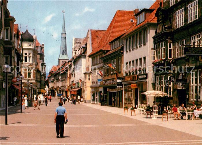 Hameln Weser Baeckerstrasse Rattenfaengerkrug Marktkirche