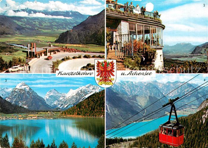 Achensee Kanzelkehre Zillertal Rofanseilbahn Karwendelgebirge