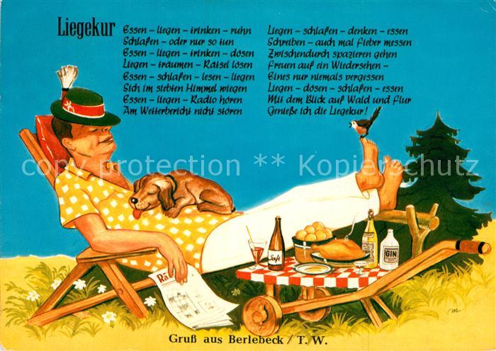 Berlebeck Liegekur Gedicht