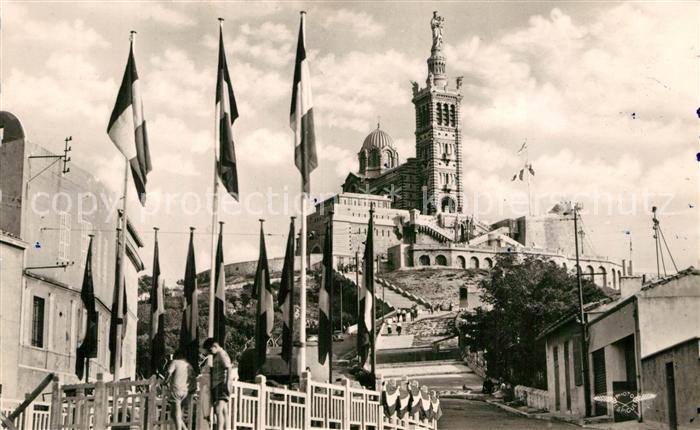 Marseille Bouches-du-Rhone Basilique de Notre Dame de la Garde