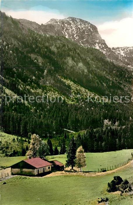 Feilnbach Wirtsalm mit Wendelstein