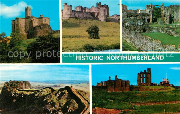 Northumberland North Tyneside Warkworth Castle Hadrians Wall Alnwick Castle Lind