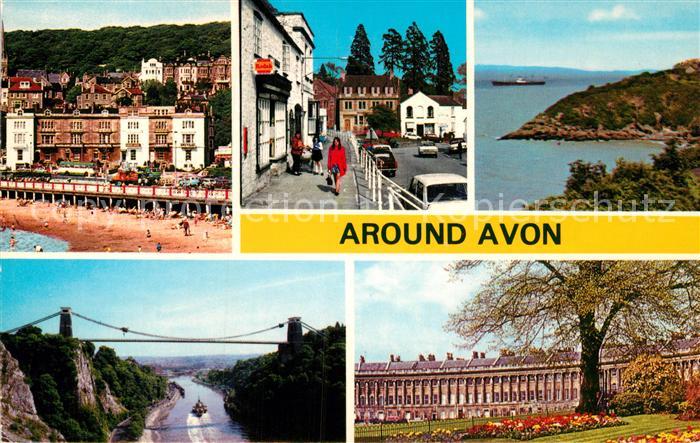 Avon  Madeira Cove Weston Super are Clifton Suspension Bridge Bristol The Villag