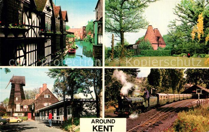 Kent Weavers Canterbury Old Mill Whitstable Oast Houses Dymchurch Railway