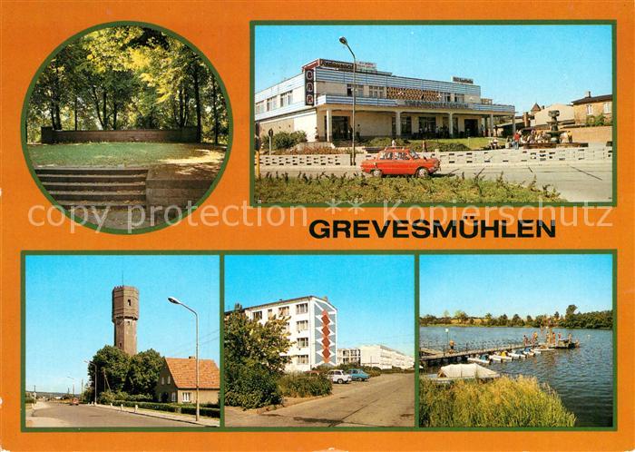 Grevesmuehlen Kap Arkona Denkmal Versorgungszentrum Wasserturm Neubaugebiet Bad