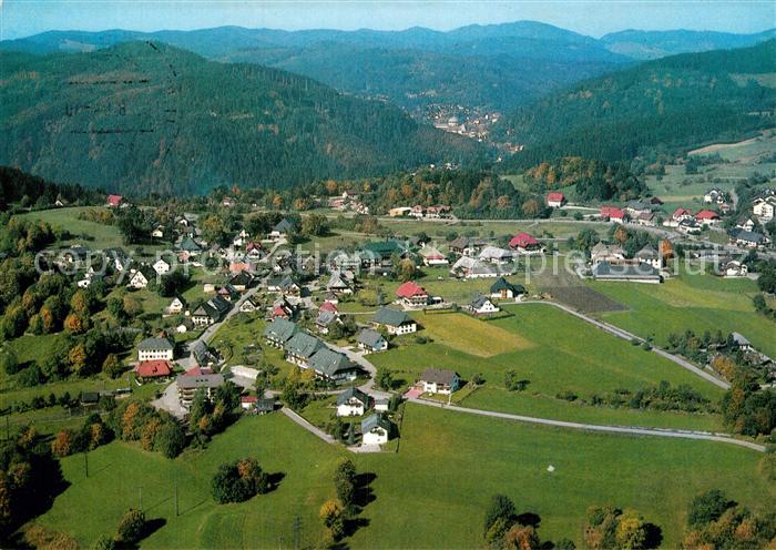 Haeusern Schwarzwald Fliegeraufnahme
