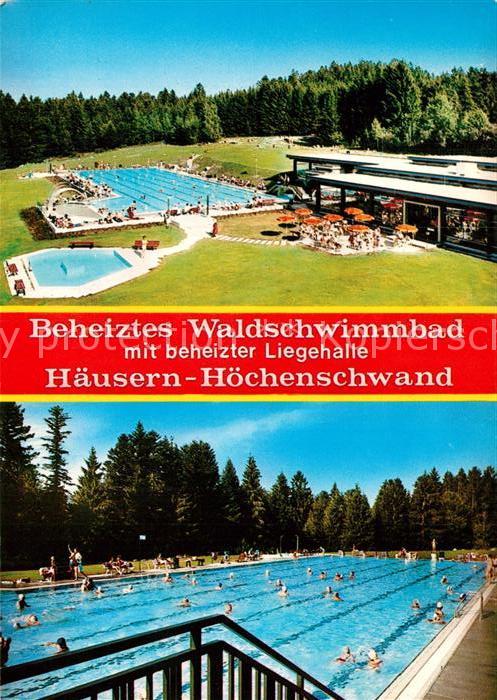 Haeusern Schwarzwald Waldschwimmbad