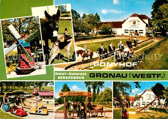 Gronau Westfalen Muehle Ponyreiten Gokarts Ponyhof Spielplatz