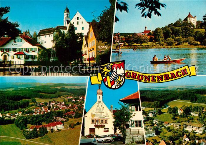 Bad Groenenbach Teilansichten Fliegeraufnahme