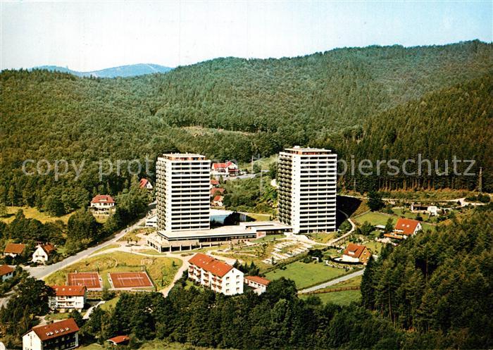 Bad Lauterberg Apartment Hotel Panoramic Fliegeraufnahme
