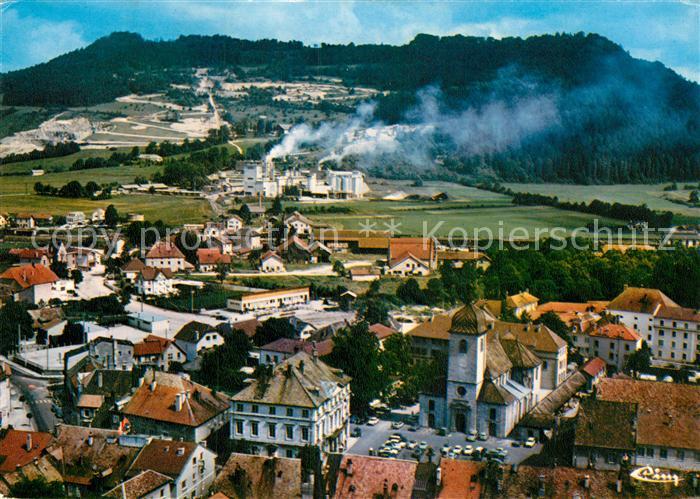 Champagnole Fliegeraufnahme