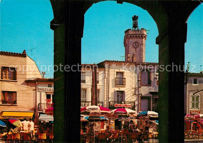 Vias-sur-Mer Place du 14 Juillet