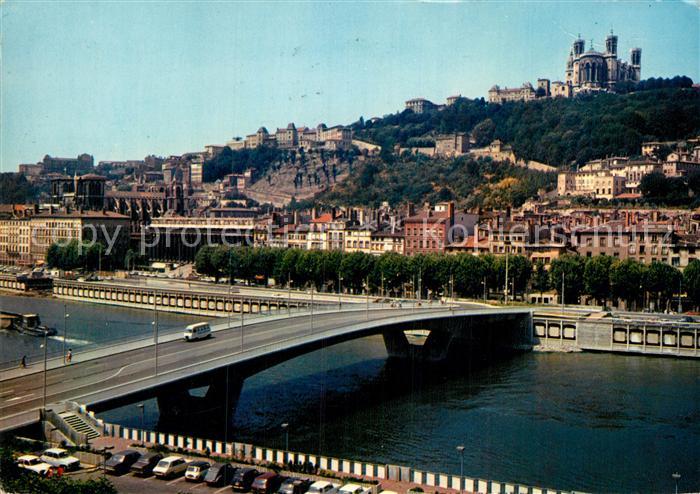 Lyon France La Saone Pont Marechal Juin