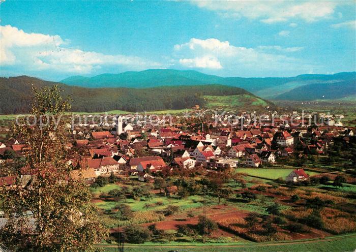 Biberach Baden Panorama Gasthaus Schwarzer Adler