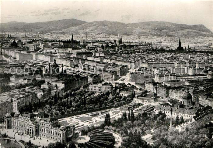Wien Fliegeraufnahme