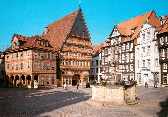 HILDESHEIM  CITY Marktplatz Baeckeramtshaus Knochenhauer Amtshaus