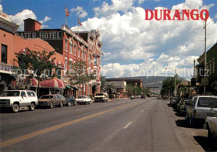 Durango Colorado Strassenpartie