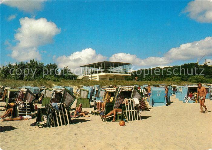 Baabe Ostseebad Ruegen Strand Gaststaette Inselparadies
