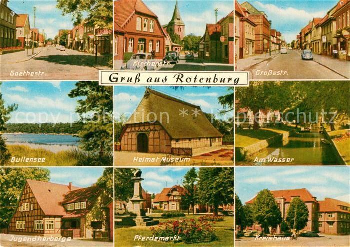 Rotenburg Fulda Goethestr Kirchenst Grossstr Bullensee Heimatmuseum Am Wasser Ju