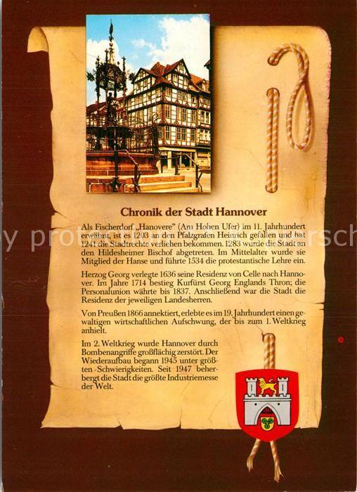 HANNOVER CITY Holzmarkt mit Oskar Winter Brunnen