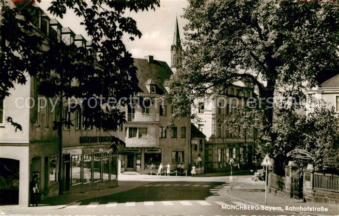 Muenchberg Oberfranken Bahnhofstrasse