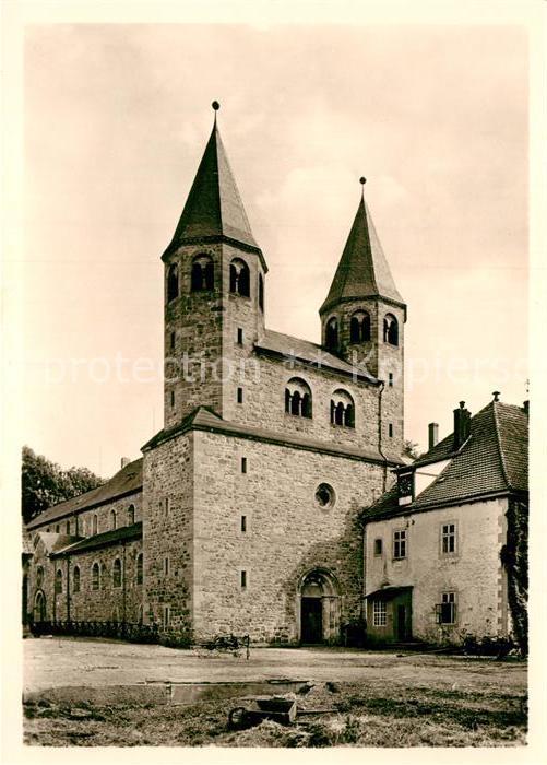 Bursfelde Ehemalige Benediktiner Klosterkirche 12. Jhdt.