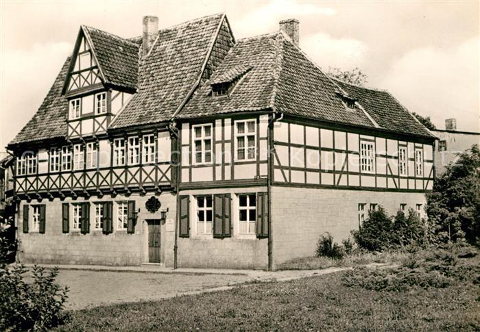Halberstadt Gleimhaus Fachwerkhaus