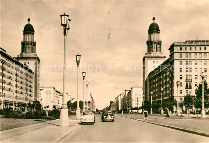 BERLIN  CITY Stalinallee Frankfurter Tor