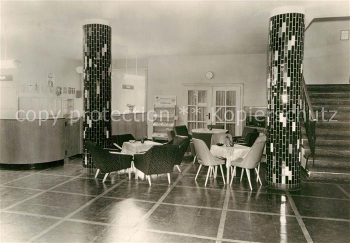 Dierhagen Ostseebad FDGB Erholungsheim Ernst Moritz Arndt Empfang