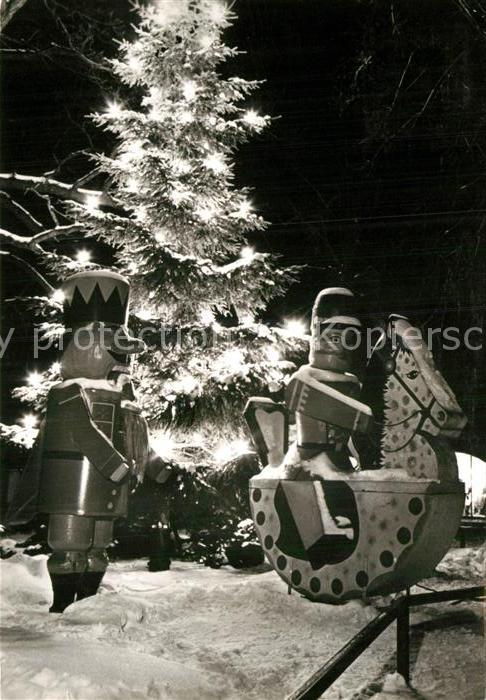 Olbernhau Erzgebirge Markt zur Weihnachtszeit Christbaum