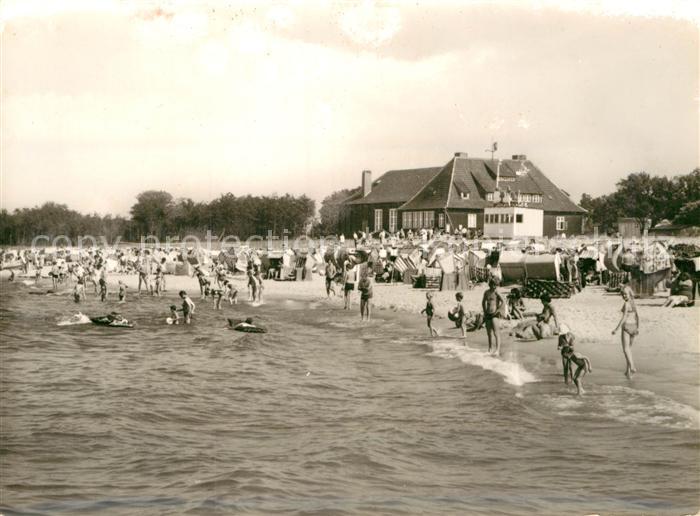 Zingst Ostseebad Strandleben HO Gaststaette Kurhaus