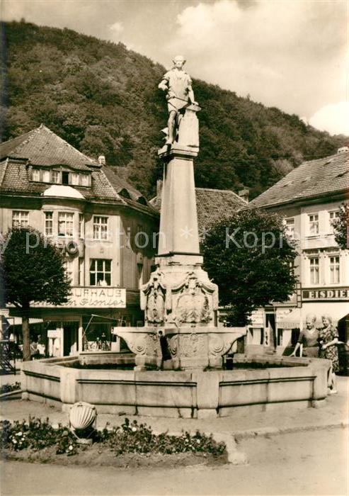 Suhl Thueringer Wald Waffenschmiedbrunnen