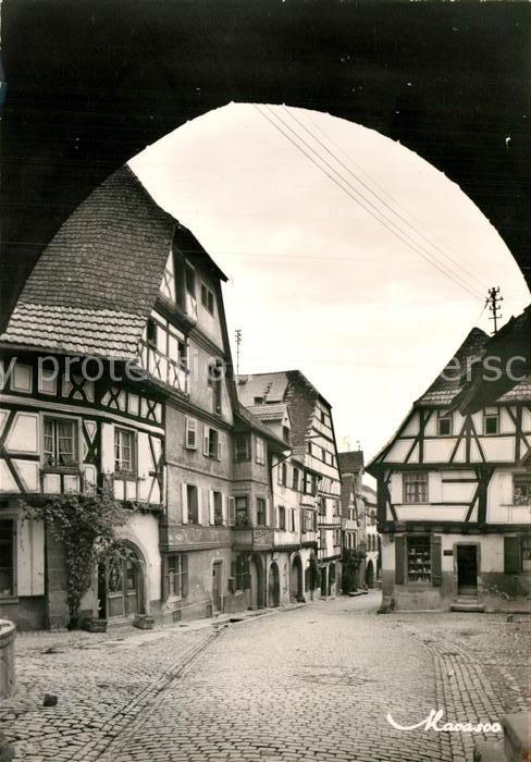 Riquewihr Haut Rhin La Grande Rue vue du Dolder