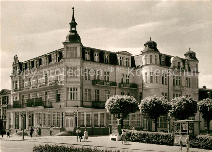 Zinnowitz Ostseebad FDGB Erholungsheim Glueckauf