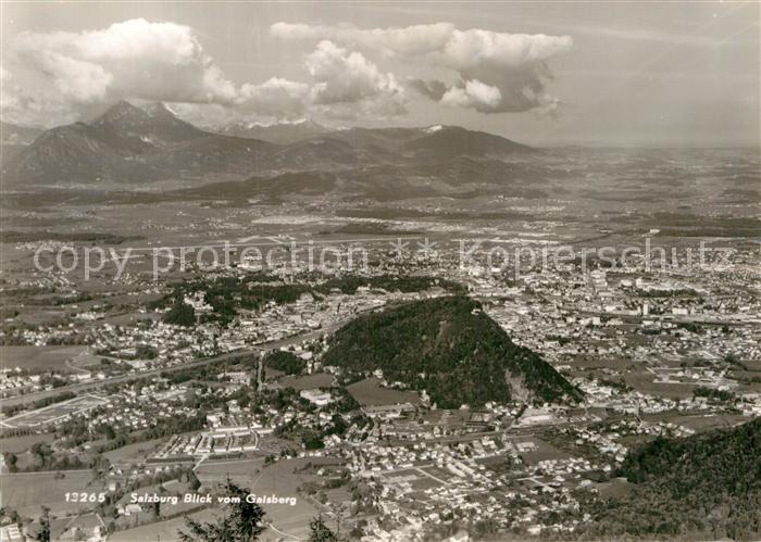 Salzburg Oesterreich Panorama Blick vom Gaisberg