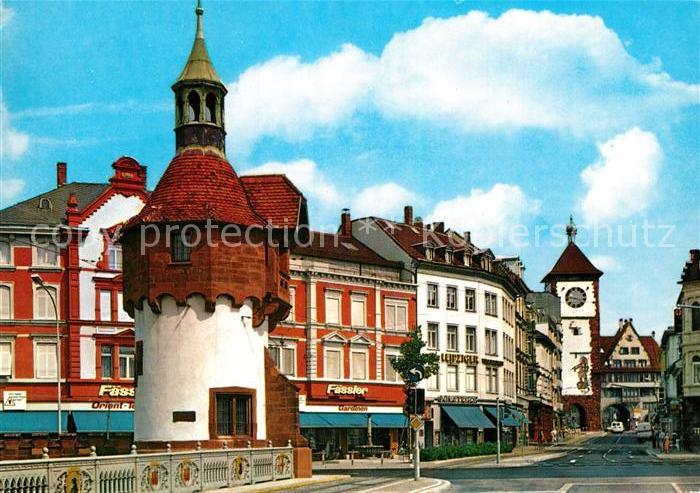 Freiburg Breisgau Schwabentorturm Schwabentor