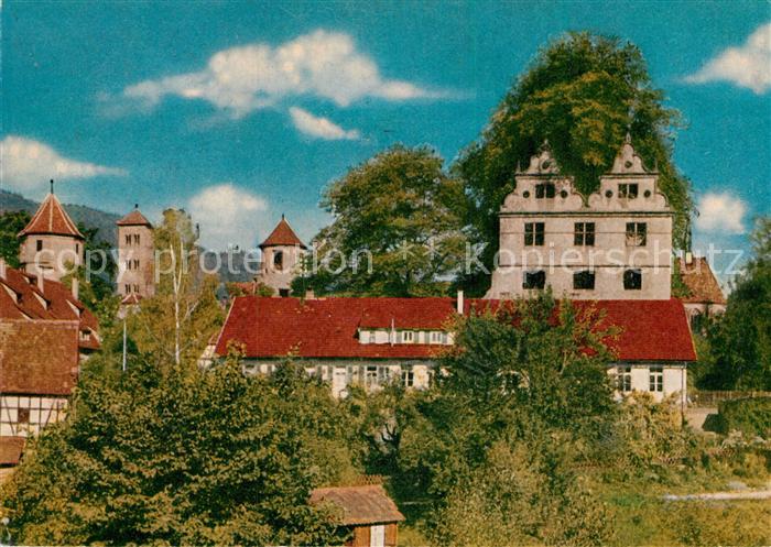 Hirsau Klosteranlage mit Schloss 16. Jhdt.