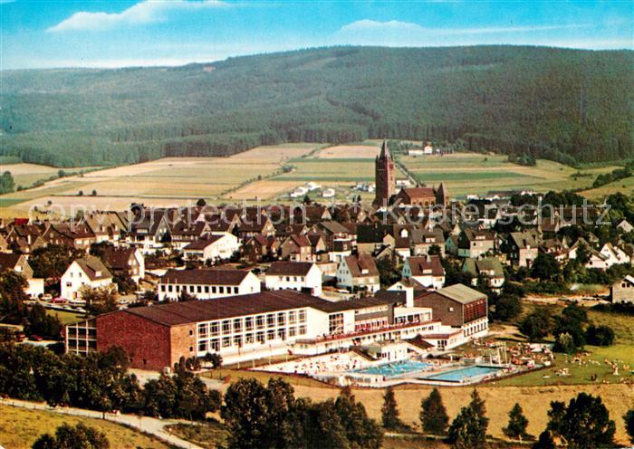 Schmallenberg Panorama Luftkurort mit Freibad