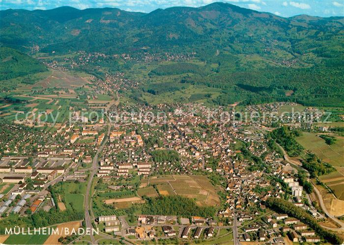 Muellheim Baden Fliegeraufnahme