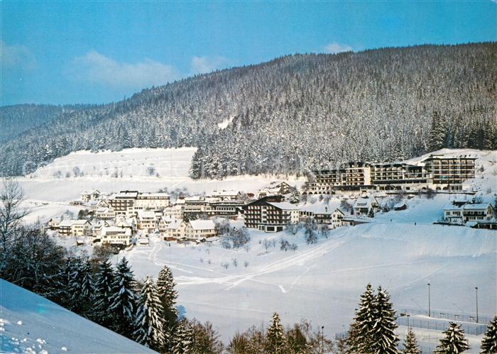 Tonbach Winterpanorama Luftkurort im Schwarzwald