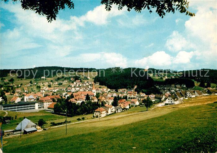 Schonach Schwarzwald Panorama Hoehenluftkurort