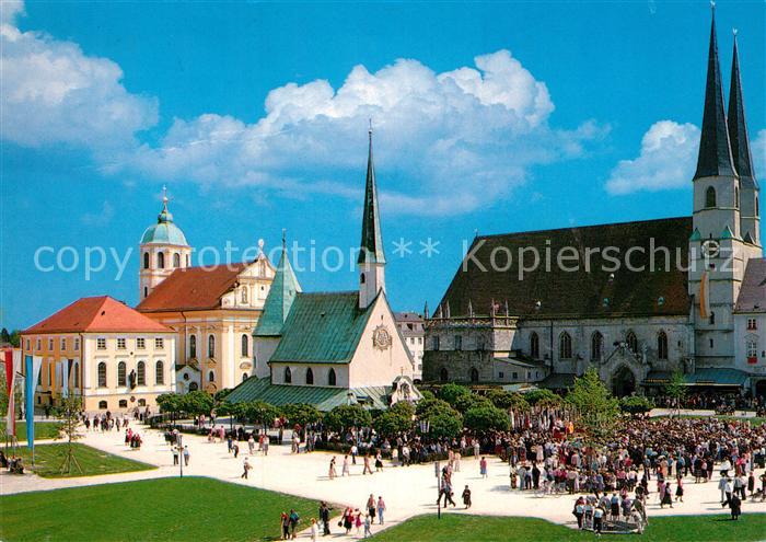 Altoetting Kapellplatz Wallfahrtsort Kirche