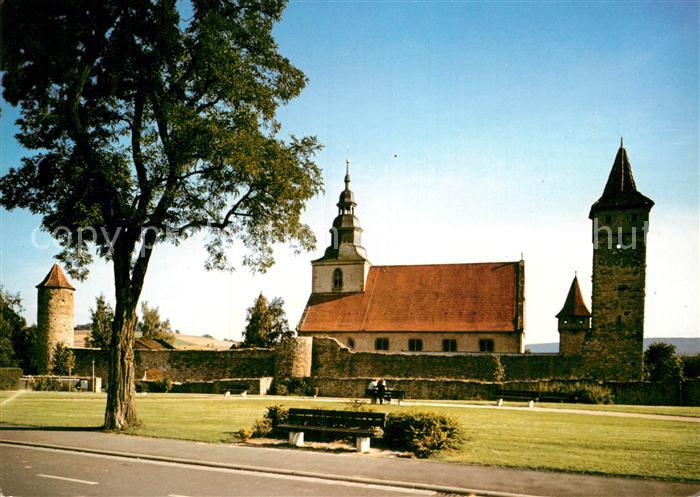 Ostheim Rhoen Kirchenburg Turm