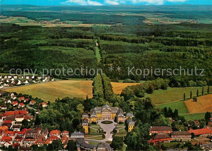 Bad Arolsen Schloss Ferienland Waldeck Fliegeraufnahme