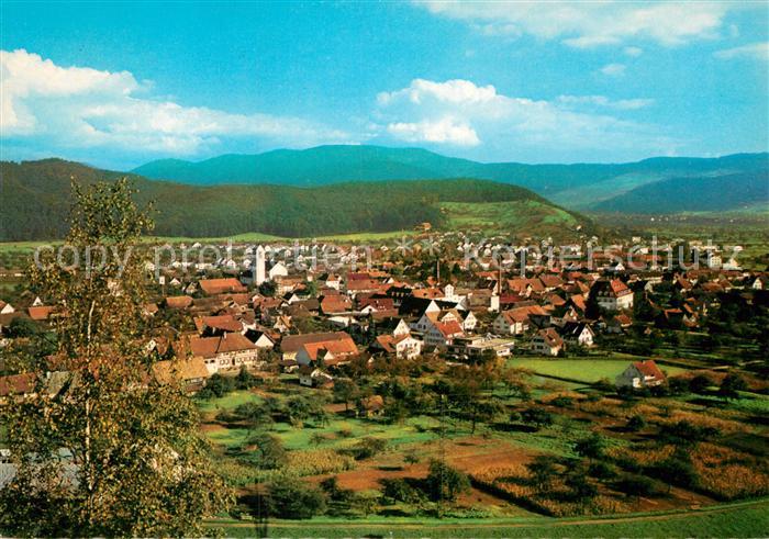 Biberach Baden Panorama Kinzigtal Schwarzwald