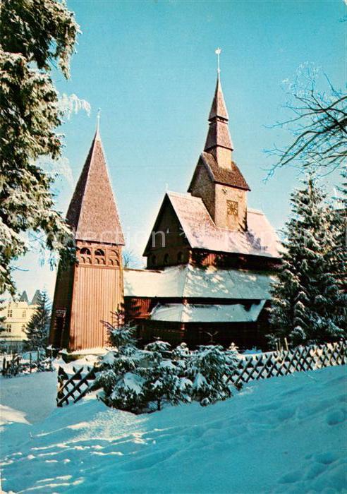 Hahnenklee-Bockswiese Harz Gustav Adolf Kirche Holzkirche Nordische Stabkirche i