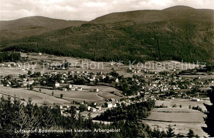 Bodenmais Panorama Luftkurort mit kleinem Arbergebiet