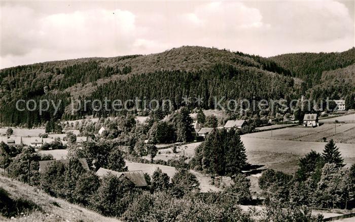 Willingen Sauerland Panorama Blick auf Stryck