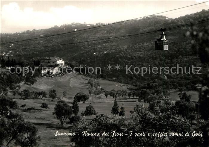 Sanremo I vasti e soffici campi di Golf Golfplaetze